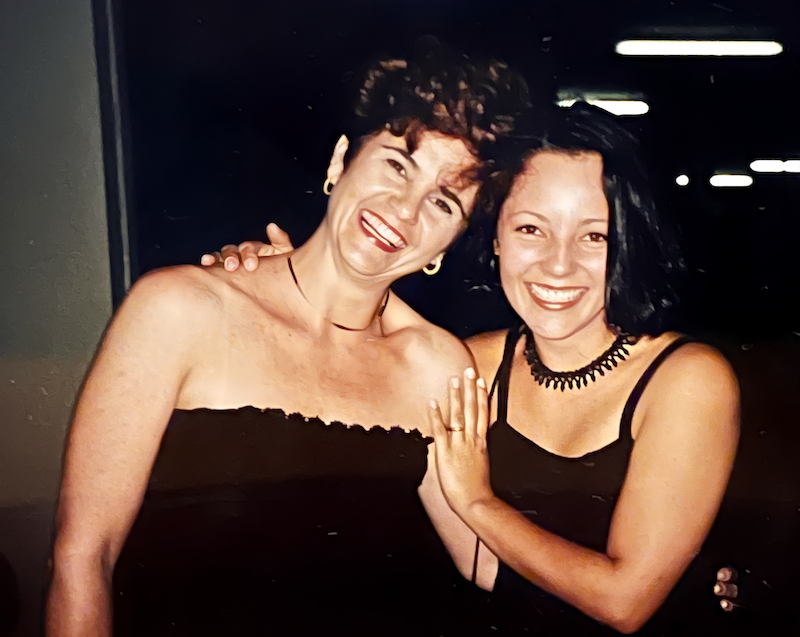 Aline e Rosangela